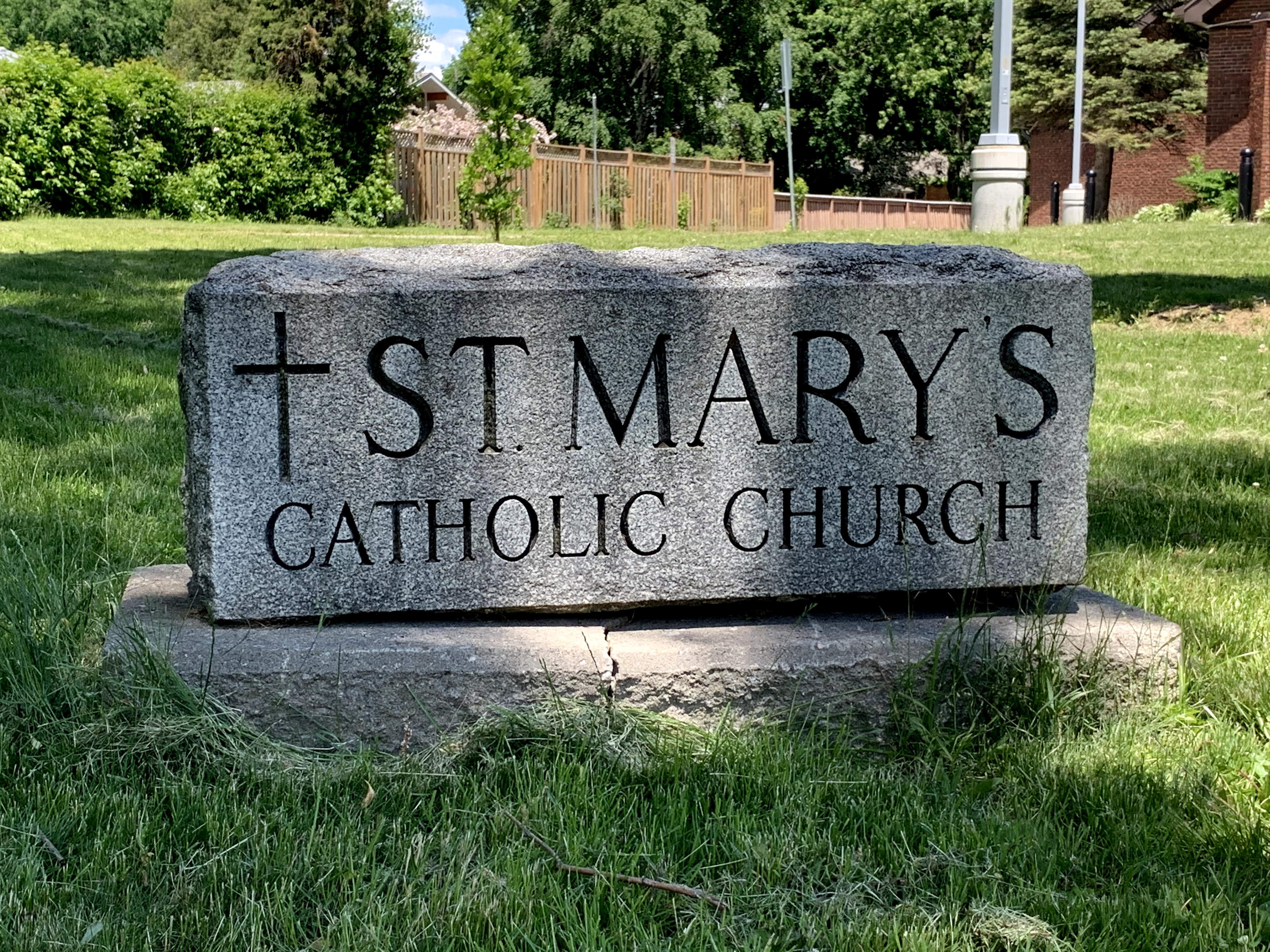 St. Mary's Sign