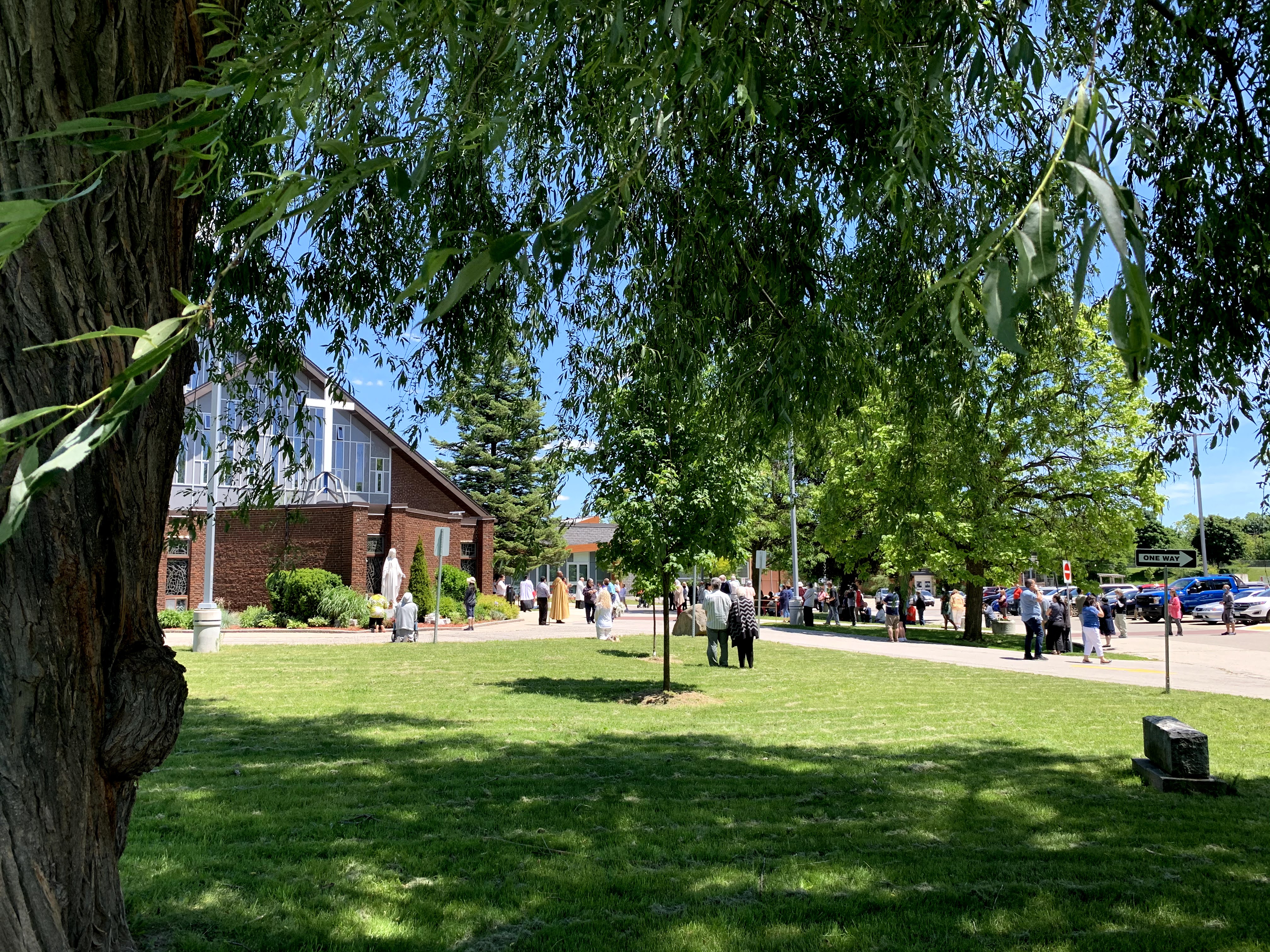 Outside View of St. Mary's Church
